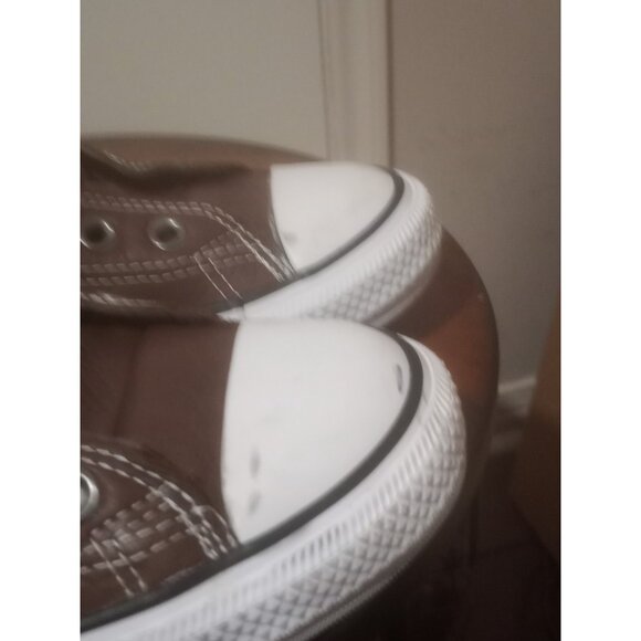 Converse Shoes Mens Size 9 Tan Brown Chuck Taylor All Star Hiker Leather Suede - Picture 5 of 13